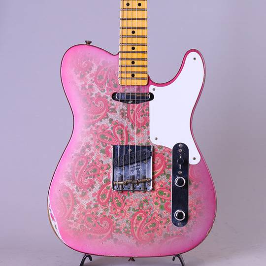 Limited Roasted Pine Double Esquire Relic/Aged Pink Paisley【S/N:R100145】