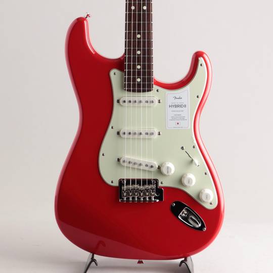 Made in Japan Hybrid II Stratocaster/Modena Red/R
