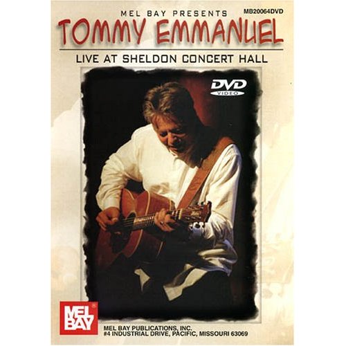 DVD TOMMY EMMANUEL / LIVE AT SHELDON CONCERT HALL ディーブイディー