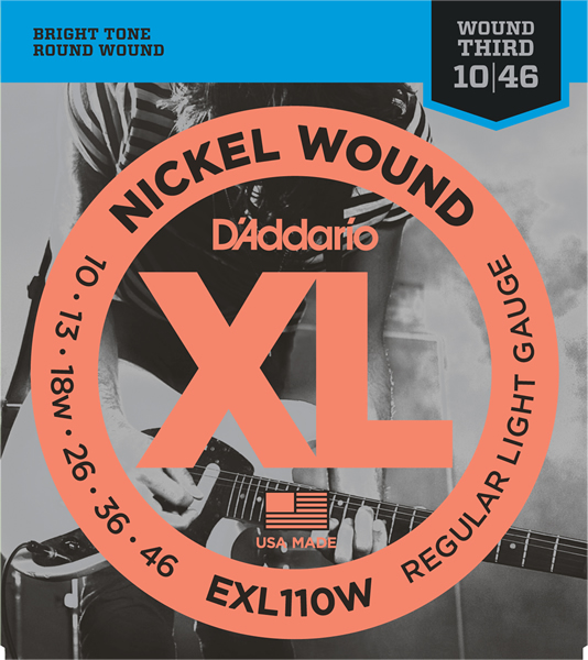 XT Nickel Round Wound Regular Light / Wound 3rd