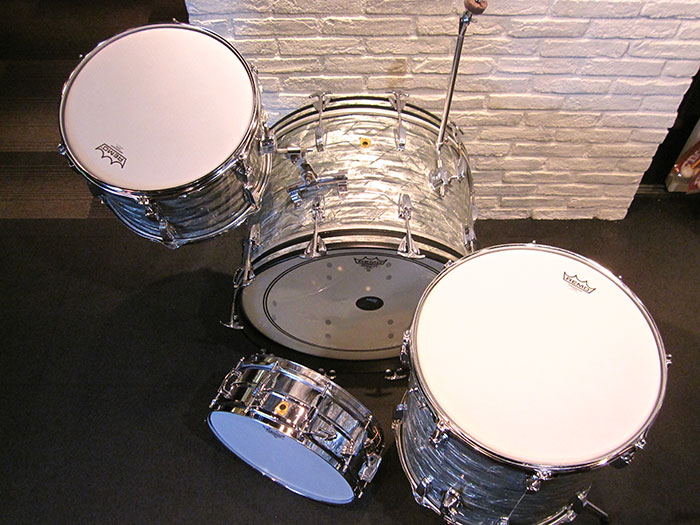 Ludwig 60's Super Classic Kit 22 16 13 Sky Blue Pearl w/L-400 Snare Drum ラディック サブ画像19