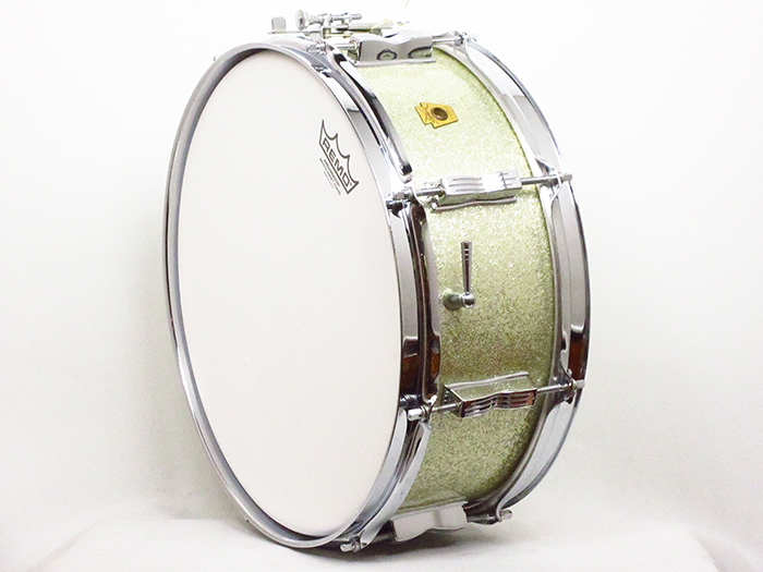 Ludwig 【VINTAGE】1963' Jazz Festival Sparkling Silver Pearl 14×5.5 ラディック サブ画像11