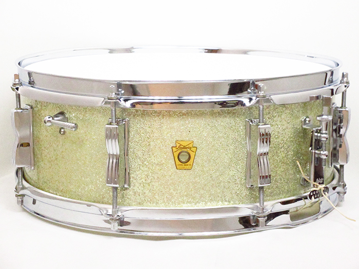 Ludwig 【VINTAGE】1963' Jazz Festival Sparkling Silver Pearl 14×5.5 ラディック サブ画像3