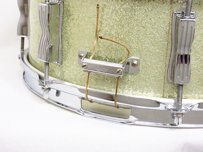 Ludwig 【VINTAGE】1963' Jazz Festival Sparkling Silver Pearl 14×5.5 ラディック サブ画像6