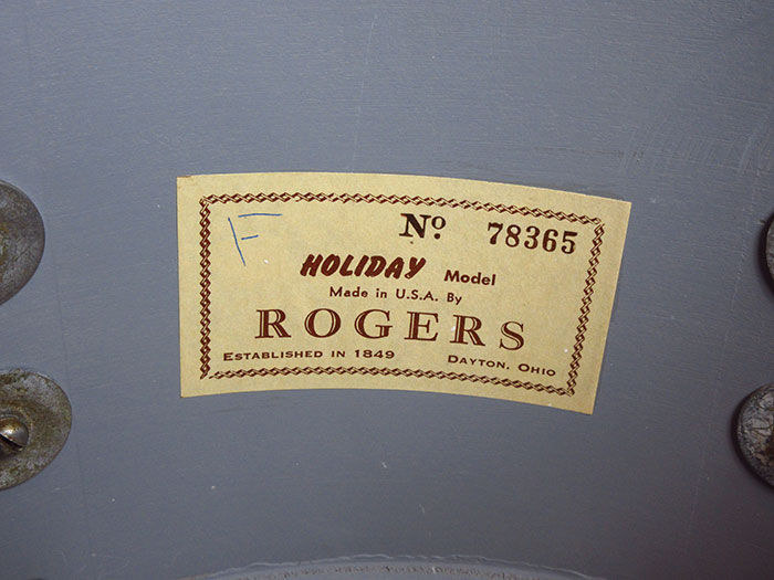 Rogers 【VINTAGE】1967' Holiday Model Pink Champagne Pearl 20 12 14 Dayton Ohio ロジャース サブ画像12