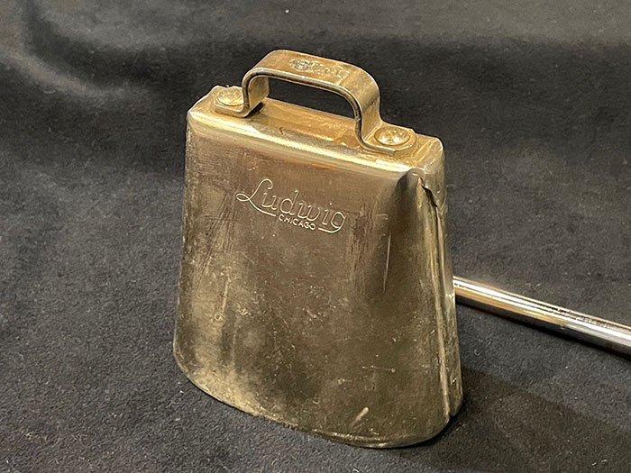 Ludwig 【VINTAGE】70's No.128 GOLDEN TONE COW BELL 4 / No.133 HOLDER ラディック サブ画像2