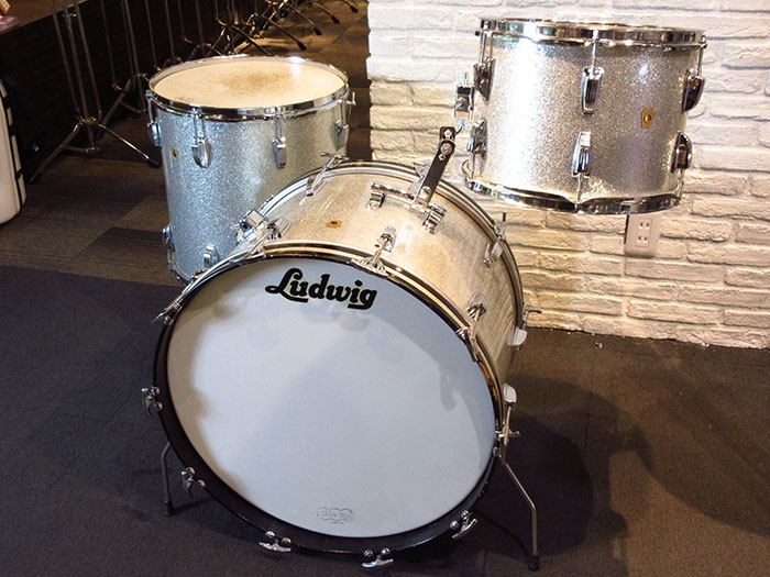 Ludwig 【VINTAGE】1966-67' Super Classic 22 16 13 Sparkling Silver Pearl / Full Original ラディック サブ画像1