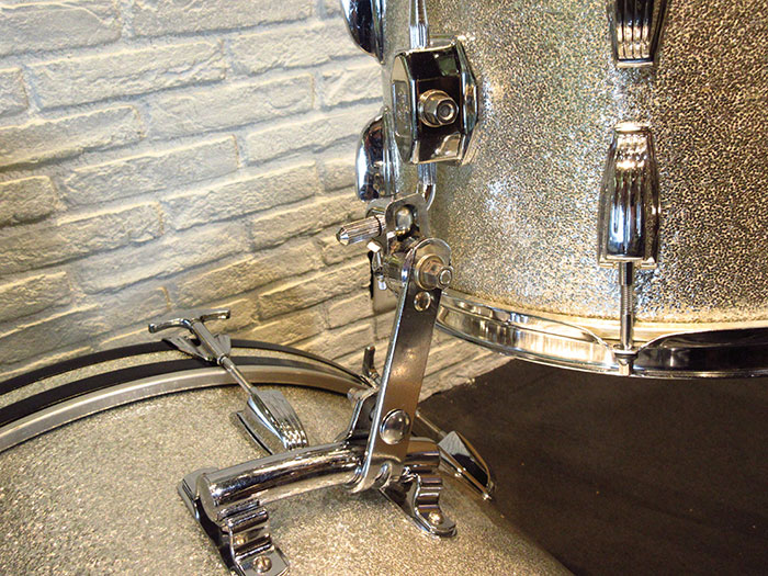 Ludwig 【VINTAGE】1966-67' Super Classic 22 16 13 Sparkling Silver Pearl / Full Original ラディック サブ画像3