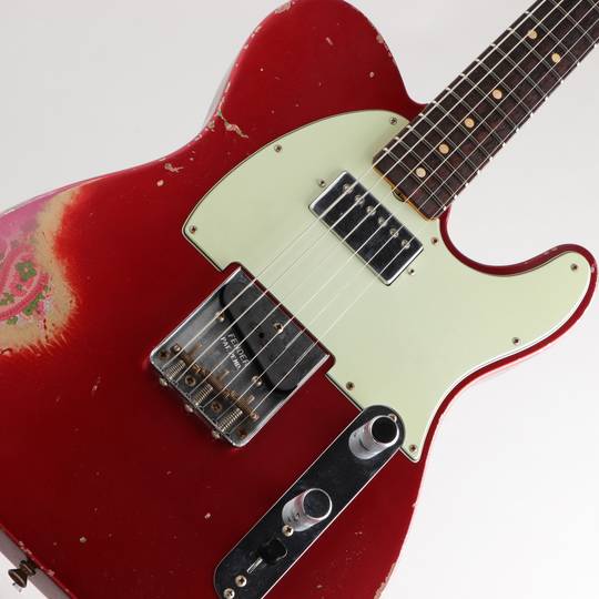 FENDER CUSTOM SHOP Limited 60's HS Telecaster Heavy Relic/Aged Candy Apple Red over Pink Paisley フェンダーカスタムショップ サブ画像9