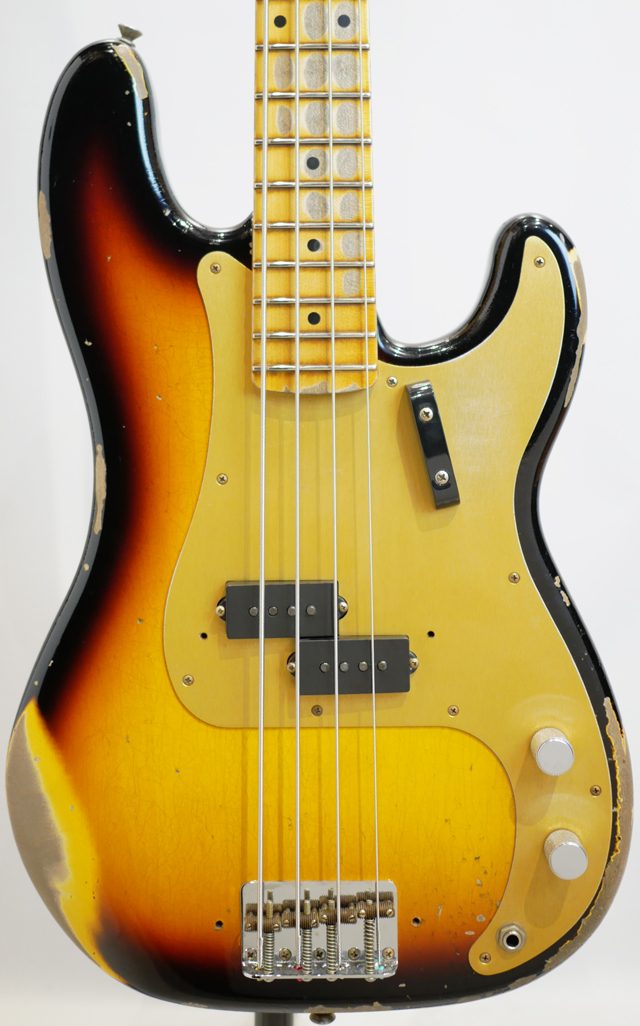 1958 Precision Bass Heavy Relic / 3Tone Sunburst