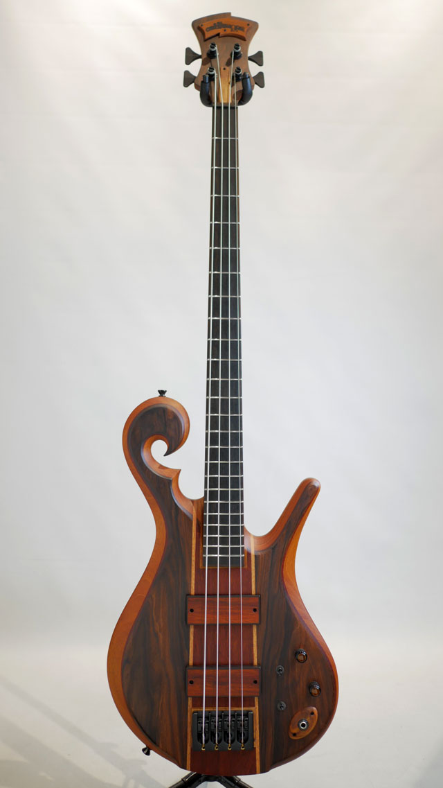 Carl Thompson 4strings Scroll Bass 36inch / Cocobolo Top カール　トンプソン サブ画像2