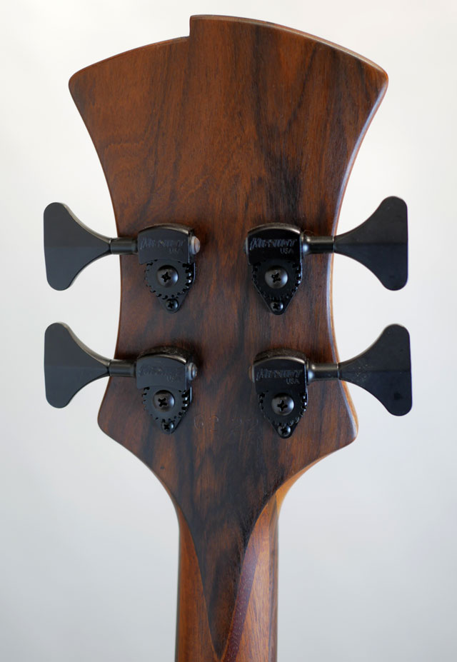 Carl Thompson 4strings Scroll Bass Fretless 36inch / Cocobolo Top  カール　トンプソン サブ画像7