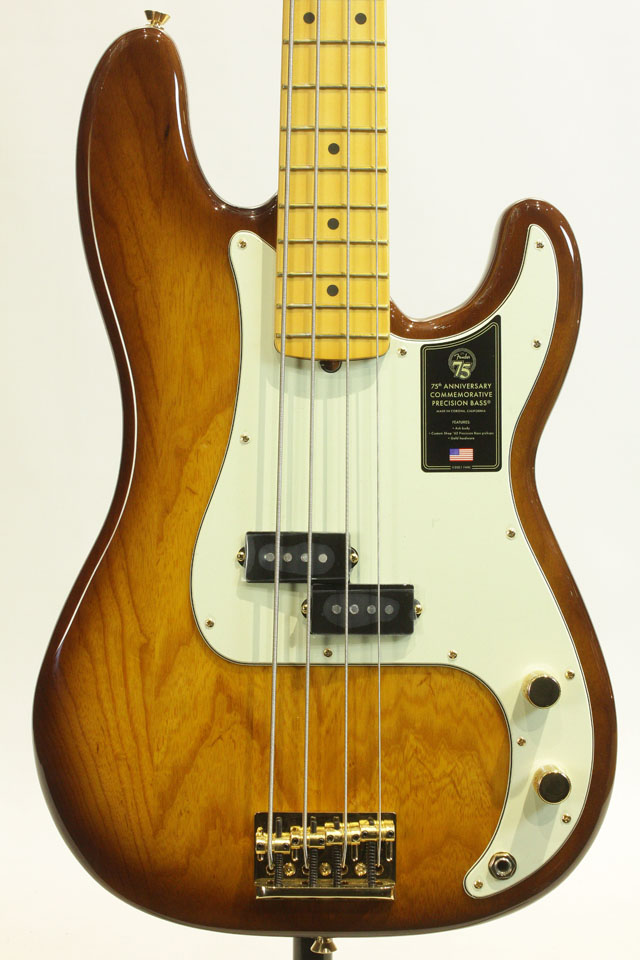 75th Anniversary Commemorative Precision Bass  2-Color Bourbon Burst
