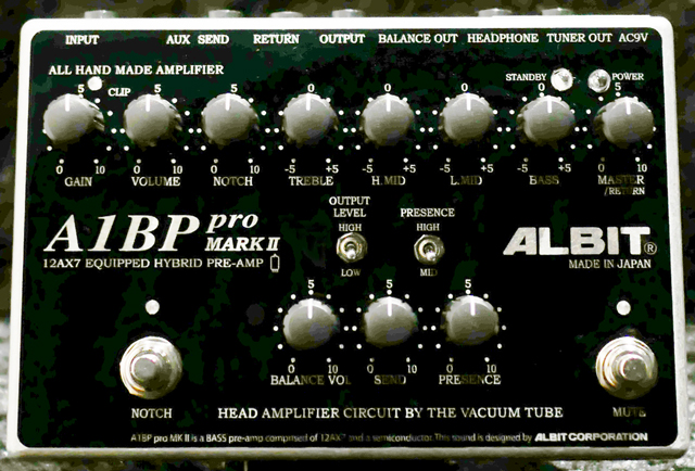 ALBIT A1BP pro MARK II BASS PRE-AMP アルビット サブ画像1