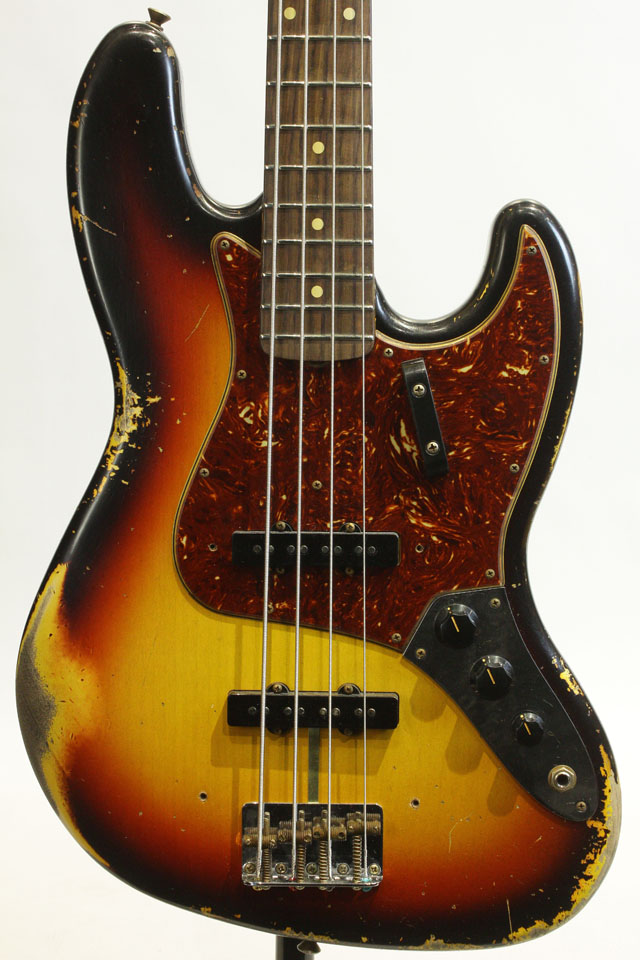 FENDER CUSTOM SHOP 2021 Custom Collection 1961 Jazz Bass Heavy Relic 3TSB フェンダーカスタムショップ サブ画像4
