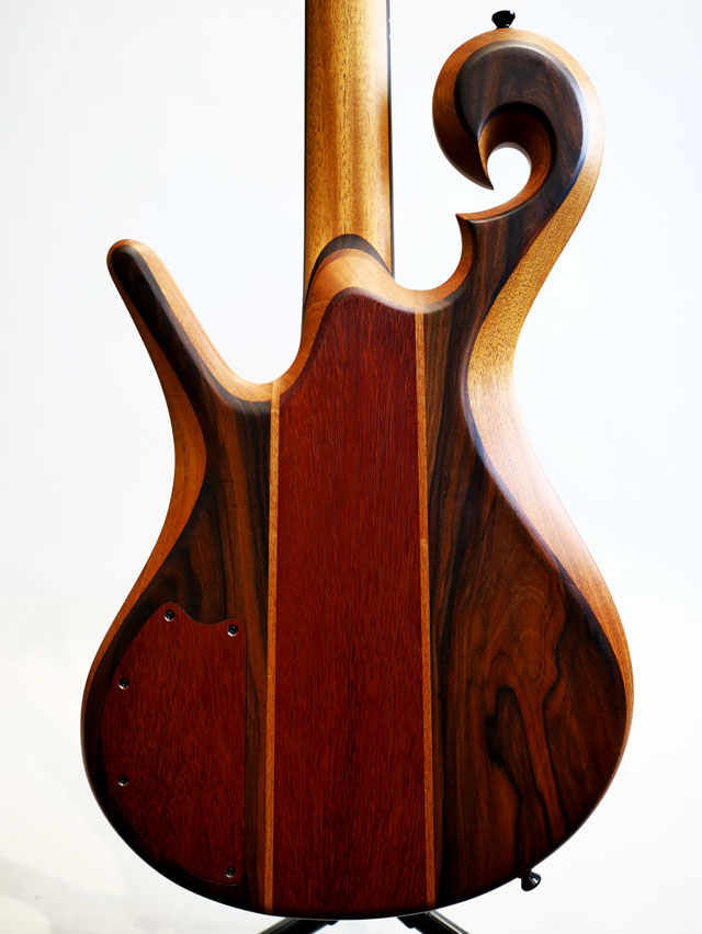 Carl Thompson 4strings Scroll Bass 36inch / Cocobolo Top カール　トンプソン サブ画像1