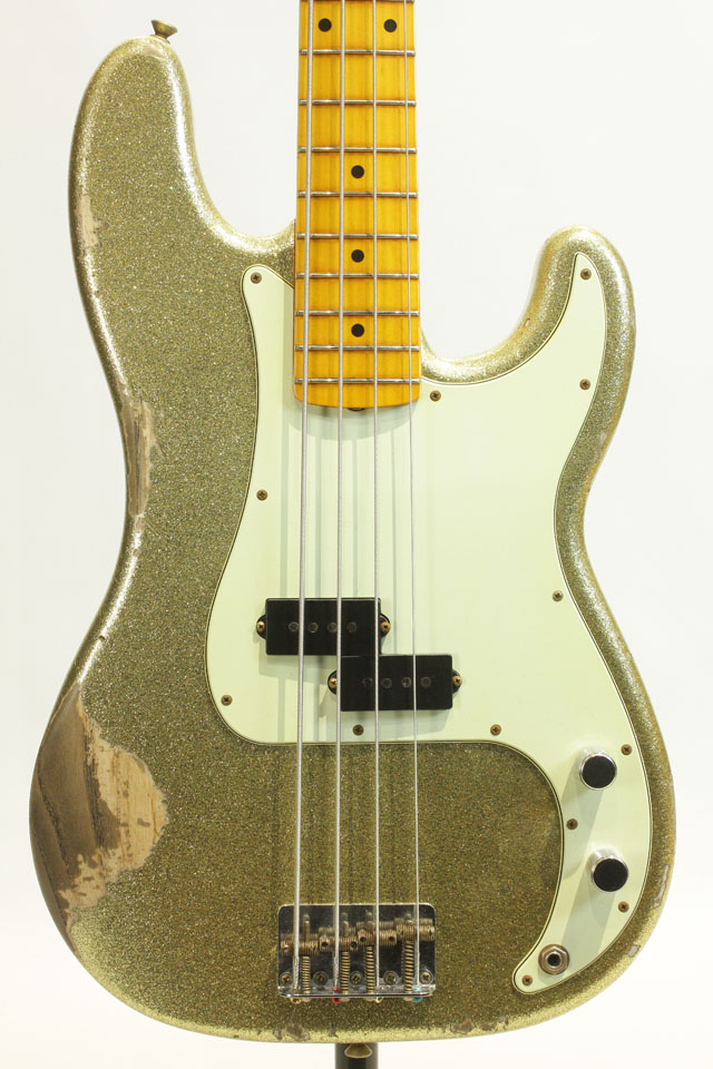 Custom Build J Signature Precision Bass Heavy Relic Champagne Gold 【CZ552455】