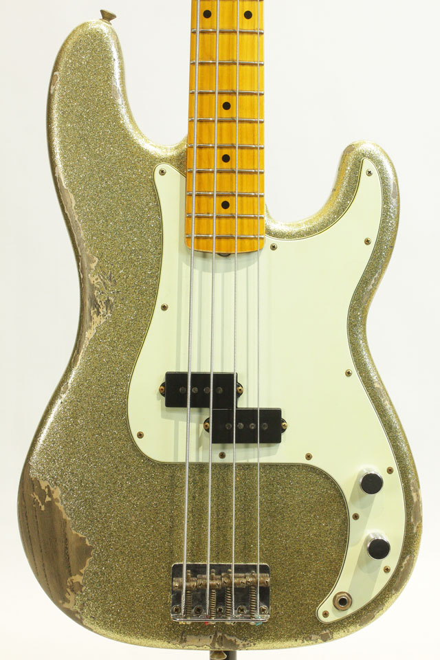 FENDER CUSTOM SHOP Custom Build J Signature Precision Bass Heavy Relic Champagne Gold 【CZ552458】 フェンダーカスタムショップ