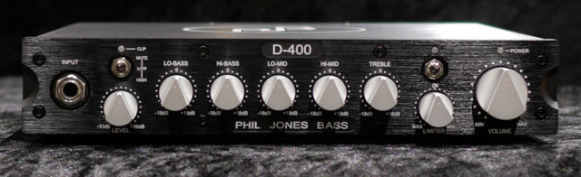 Phil Jones Bass D-400 (Black) フィル ジョーンズ ベース サブ画像1