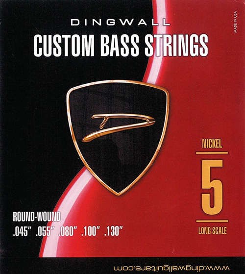 DINGWALL CUSTOM BASS STRINGS [NICKEL 5ST] SET ROUND-WOUND .045-.130 ディングウォール