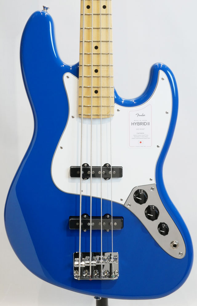 MADE IN JAPAN HYBRID II JAZZ BASS Forest Blue / Maple