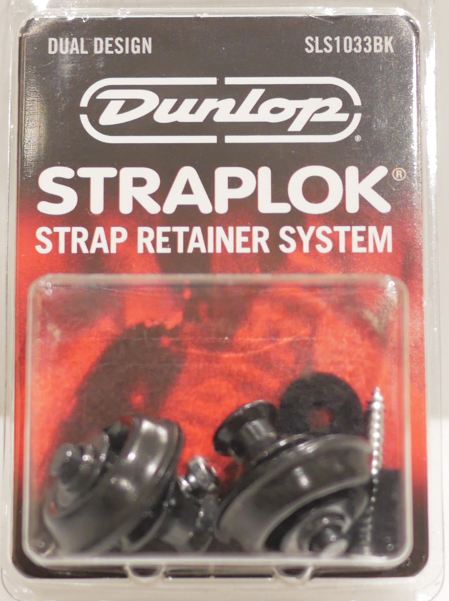 JIM DUNLOP Straplok Dual Design (Black / SLS1033BK) ジムダンロップ