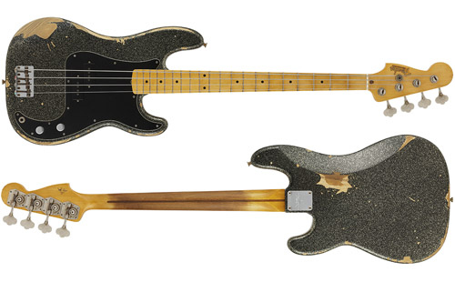 FENDER CUSTOM SHOP J Signature Precision Bass Heavy Relic Black Gold Masterbuilt By Greg Fessler フェンダーカスタムショップ サブ画像7