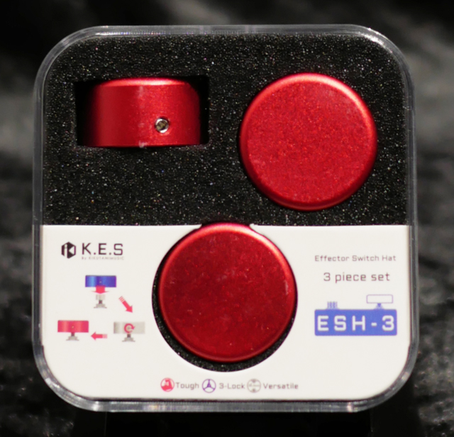 K.E.S ESH-3 / RED エフェクタースイッチハット K.E.S サブ画像1