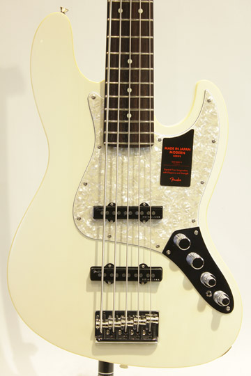 MADE IN JAPAN MODERN JAZZ BASS V (Olympic Pearl)