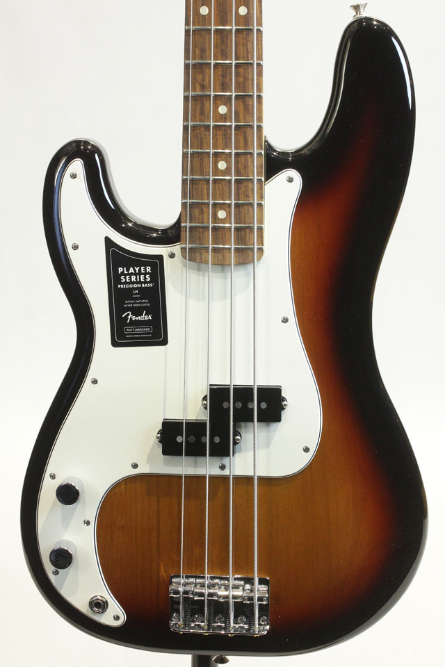 FENDER Player Precision Bass Left Hand / PF (3-Color Sunburst) フェンダー