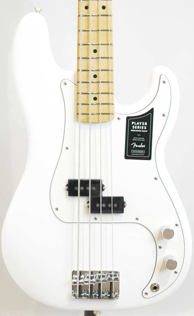 FENDER Player Precision Bass / MN (Polar White) フェンダー