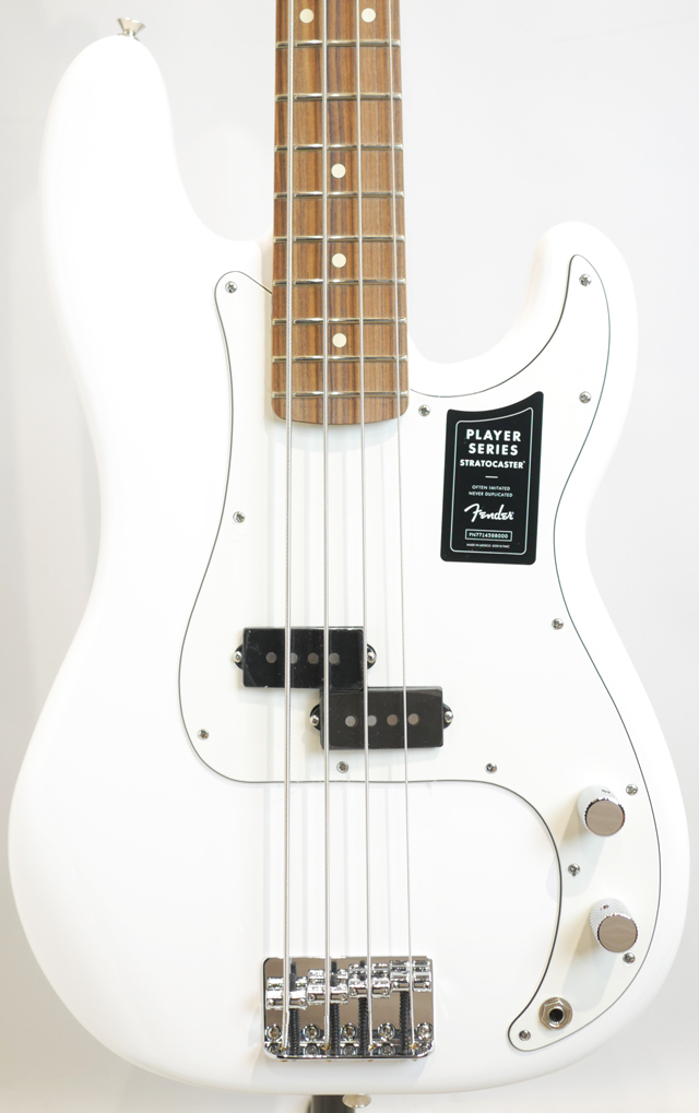 FENDER Player Precision Bass / PF (Polar White) フェンダー