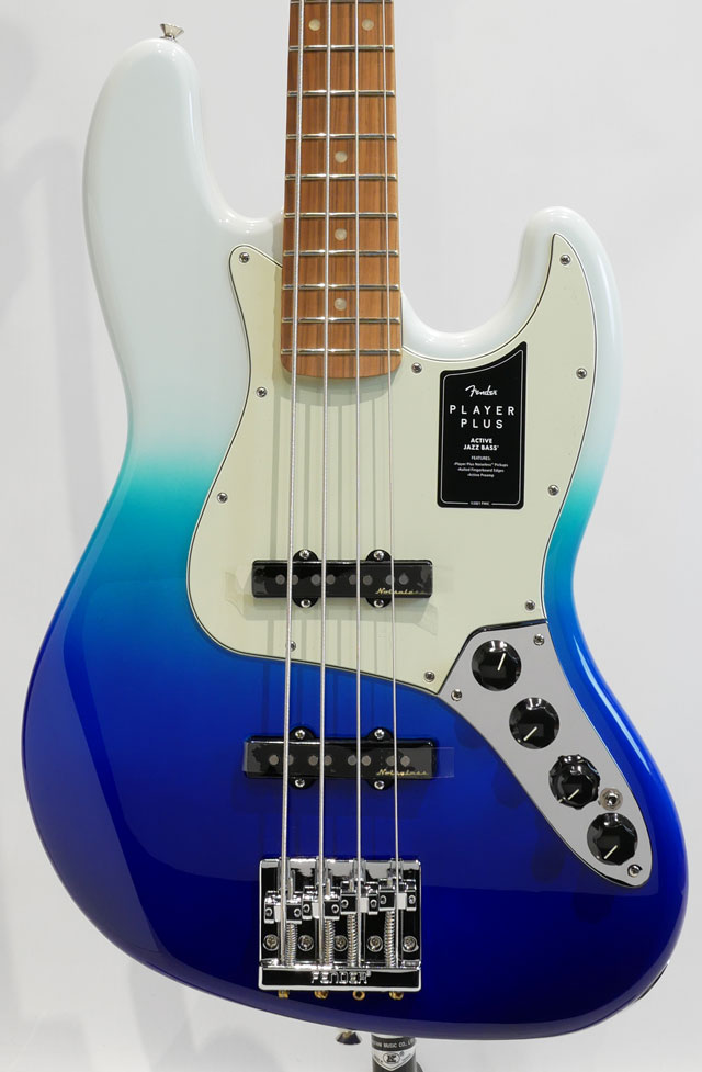 Player Plus Jazz Bass Belair Blue