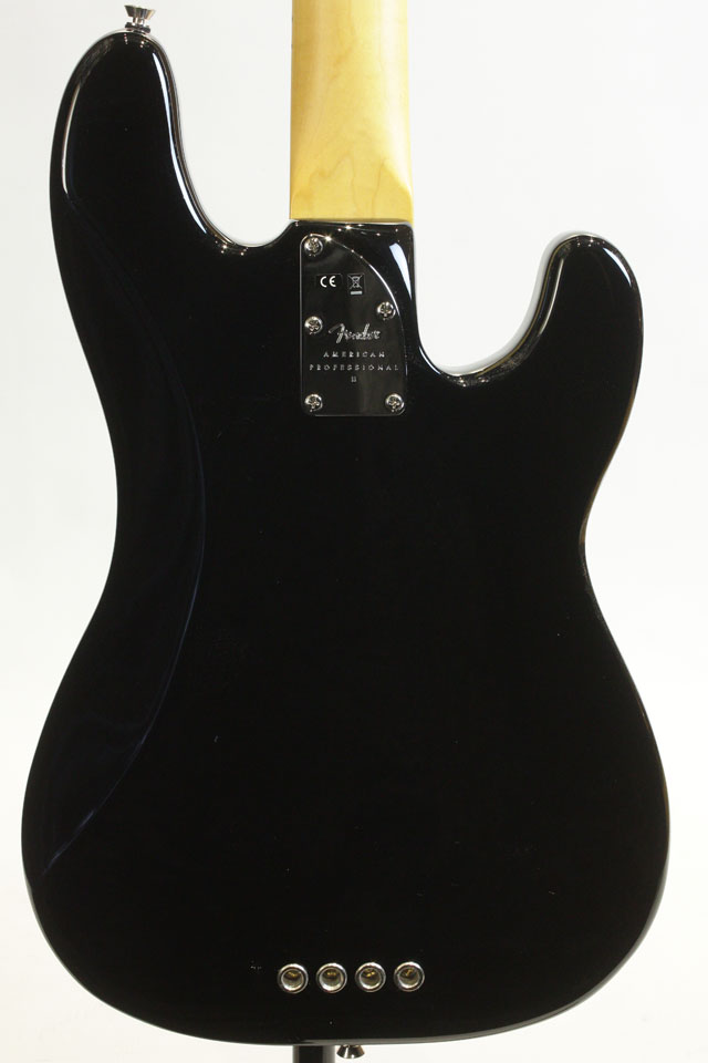 FENDER American Professional II Precision Bass LEFT-HAND Black / Maple フェンダー サブ画像1