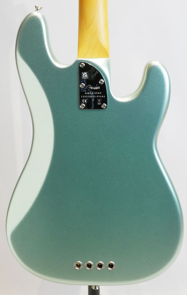 FENDER American Professional II Precision Bass Left-Hand Mystic Surf Green / Maple フェンダー サブ画像1
