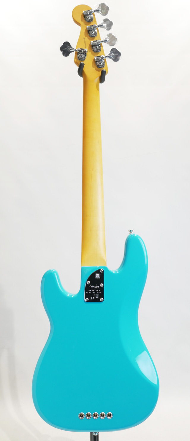 FENDER American Professional II Precision Bass V Miami Blue / Maple フェンダー サブ画像3