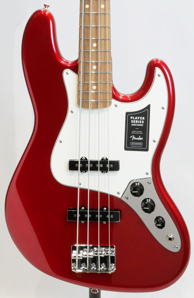 Player Jazz Bass (Candy Apple Red)