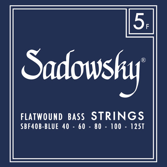 SBF40B Blue Label Flatwound (40-125T)