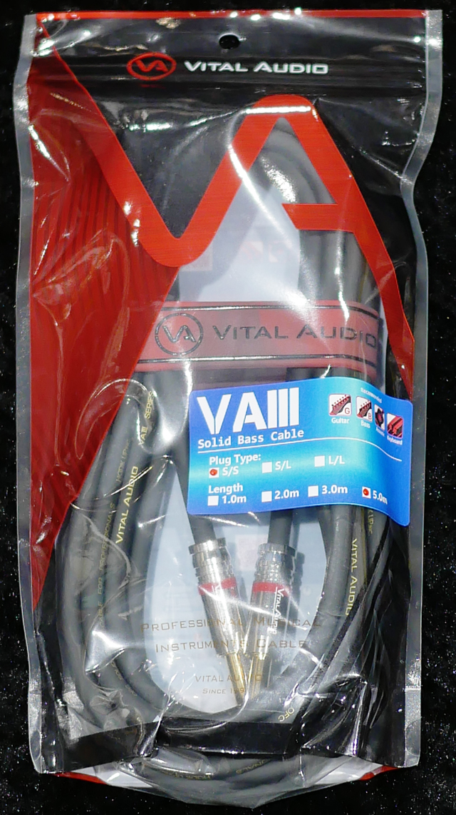 VAⅢ -Solid Bass Cable- 5m / S-S