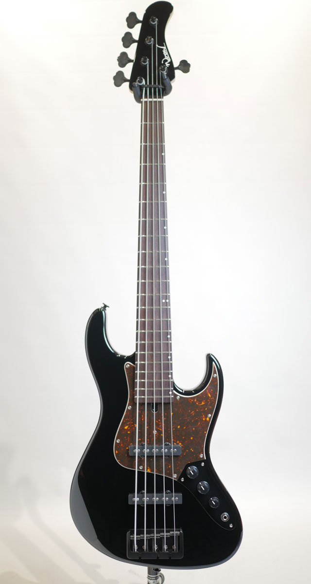 Wood Custom Guitars Vibe Standard-5 19mm pitch #172 (Black) ウッドカスタムギター サブ画像2