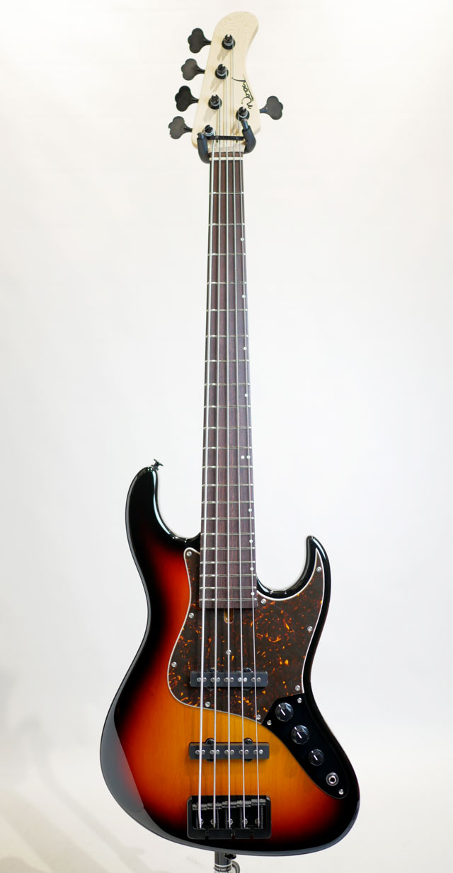 Wood Custom Guitars Vibe Standard-5 19mm pitch #176 (3TS) ウッドカスタムギター サブ画像2
