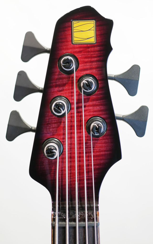 Minamo Guitars S2 5strings Ruby Red Burst サブ画像6
