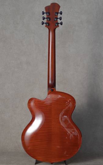 Victor Baker Guitars Model 15 Archtop Custom Natural and Cherry Back S/N:624 ヴィクター ベイカー サブ画像3