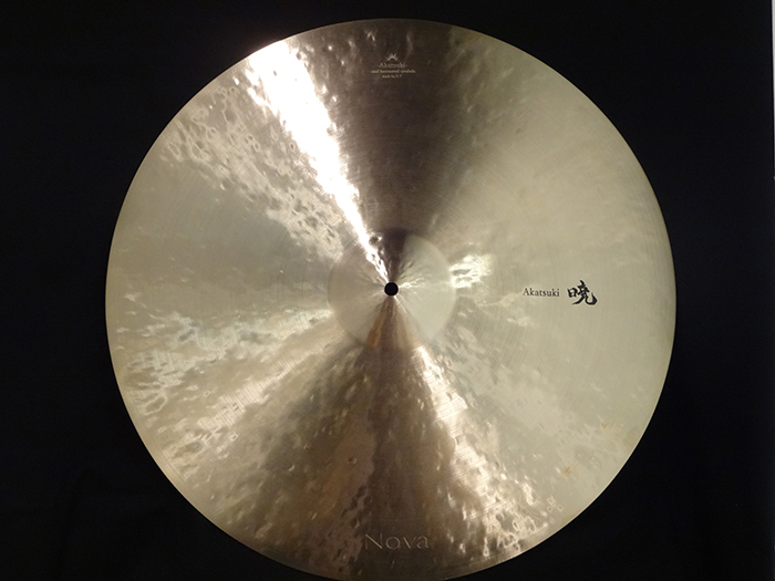 暁(Akatsuki) Cymbals 【Made in Japan】Nova 22 Crash Ride 2410g 初期ロッド アカツキシンバル