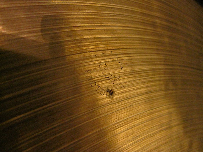 Spizzichino Cymbal 20 1,663g / To Lee Engraved Robert Spizzichino スピッチーノ サブ画像2