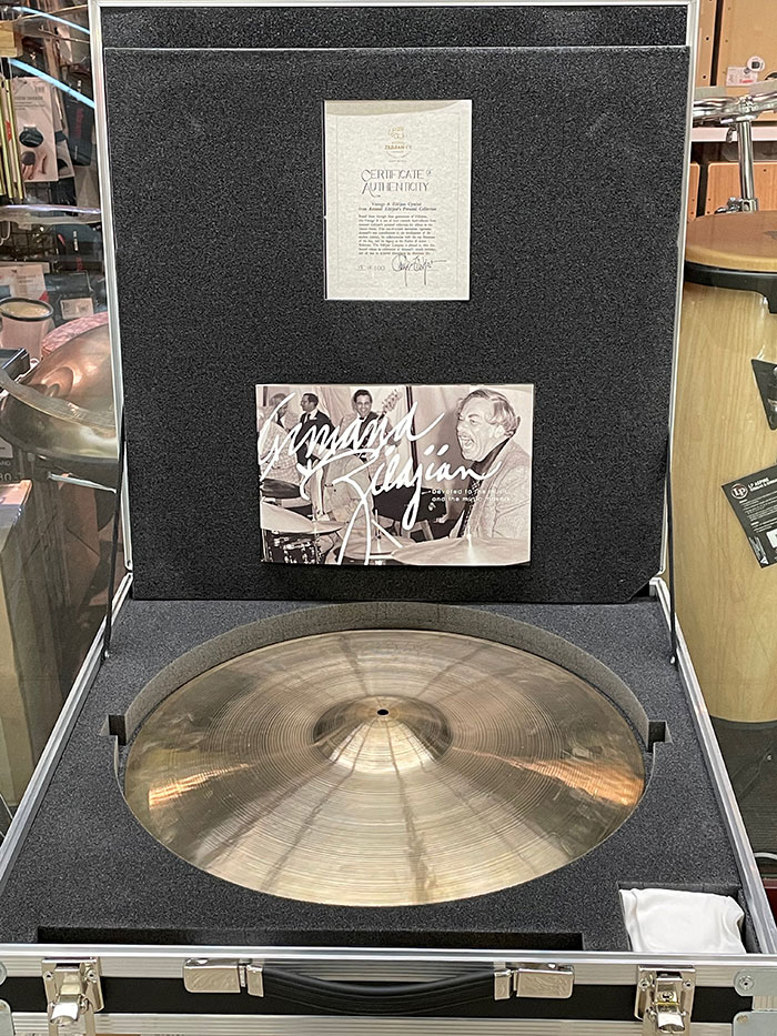 【委託中古品】Limited Edition Vintage Armand Zildjian 100th Birthday 20" 1,670g