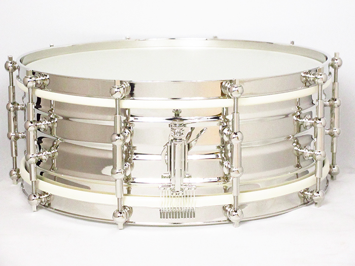 5"x14" Nickel Over Brass Dresdner Type Orchestra Model / Nickel Plated