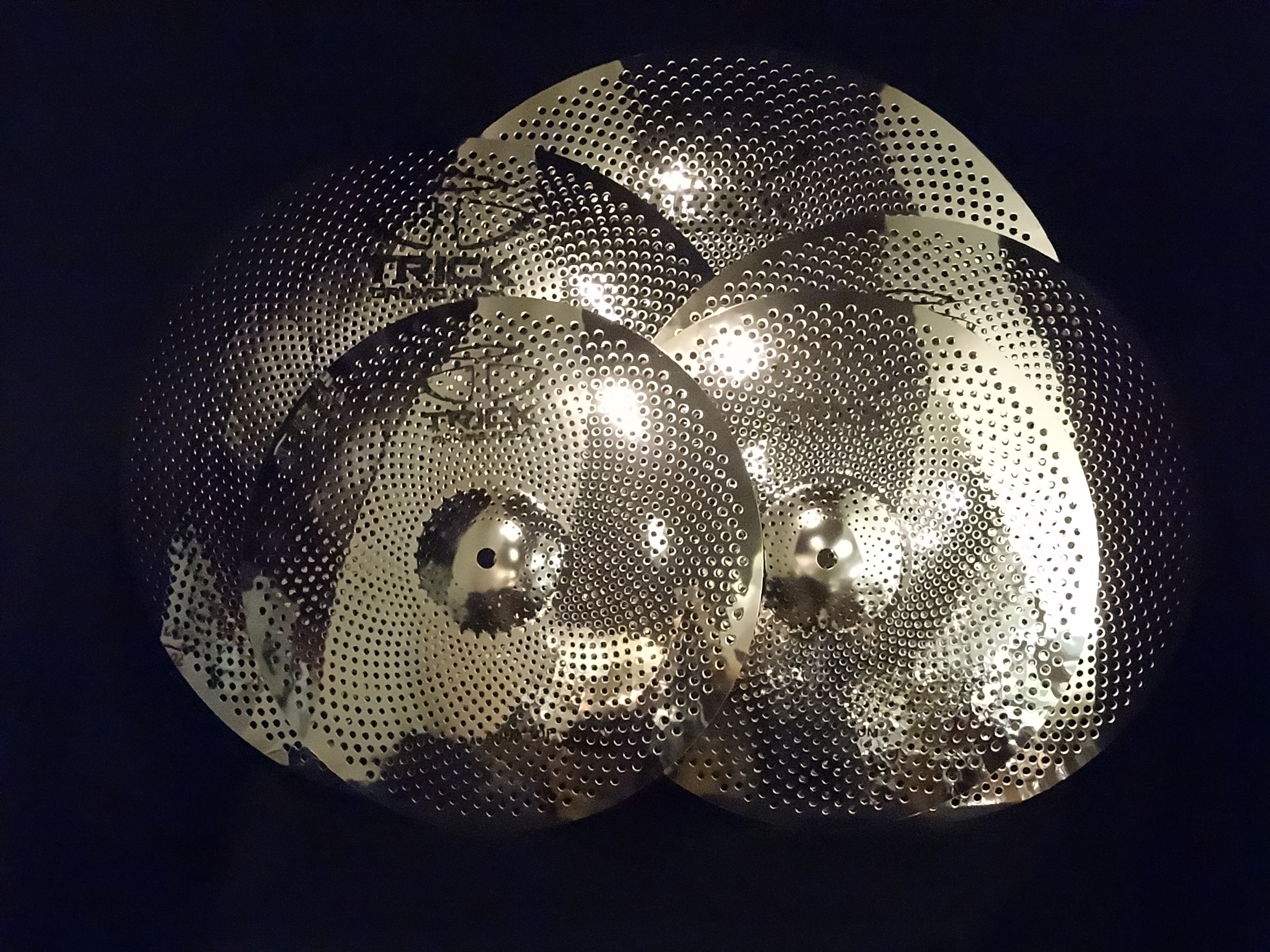 TRICK DRUMS 【箱なし新品特価】Low Volume Cymbal Set TLVC (14HH,16CR,18CR,20RIDE W/CYMBAL CASE) トリックドラムス
