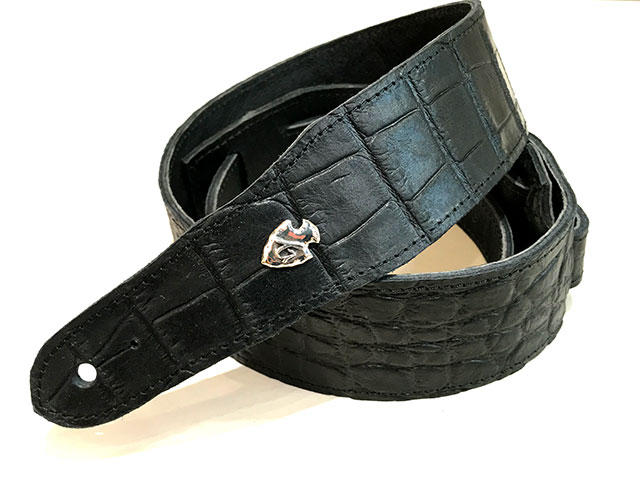 Custom Shop G-Standard Crocodile Black (5cm幅)
