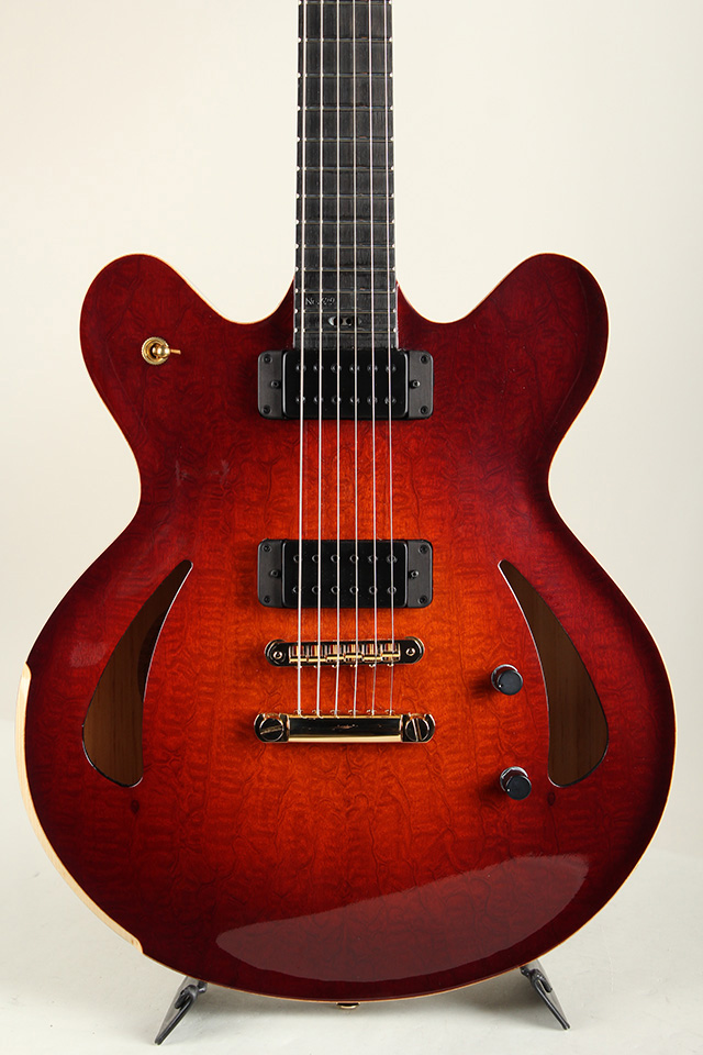 Model 35 Chambered Semi-hollow Quilted Mahogany veneer face 2023